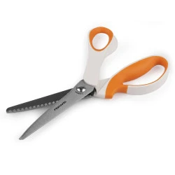 Foarfecă festonat zig zag fiskars, lungime 24 cm - Portocaliu (1 Bucată)