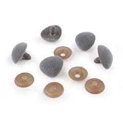 As pentru jucării cu dispozitiv de siguranță, 20x25 mm - Gri neutral (120 Seturi)