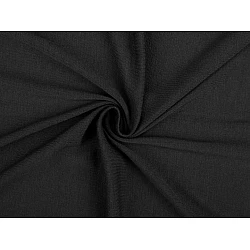 Țesătură vâscoză uni - Negru (1 Metru)