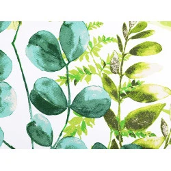 Bumbac imprimat - Verde (1 Metru)