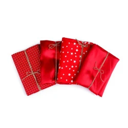 Resturi materiale textile 1 buc - Roșu (1 Bucată)