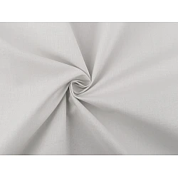 Țesătură bumbac uni, lățime 220 cm - Gri deschis (1 Metru)