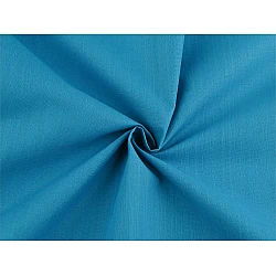 Țesătură bumbac uni, lățime 220 cm - Bleu turcoaz (1 Metru)