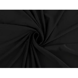 Material tricot neted, pes - Negru (1 Metru)