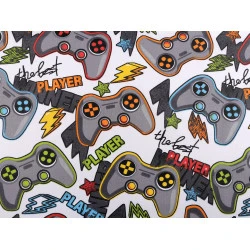 Țesătură din bumbac / pânză - Alb (1 Metru)