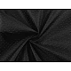 Material textil antiderapant cu puncte pu - Negru (1 Metru)
