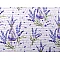 Tesatura decorativa loneta lavanda - Alb (1 Metru)