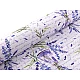 Tesatura decorativa loneta lavanda - Alb (1 Metru)