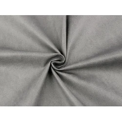 Imitație de piele lipită cu viscoză - Gri deschis (1 Metru)