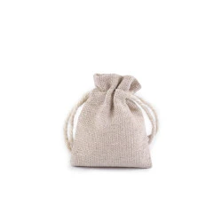 Saculet de in 6x8 cm - Ecru (1 Bucată)