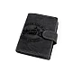 Portofel barbatesc piele 9,5x12 cm - Negru (1 Bucată)
