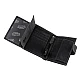 Portofel barbatesc piele 9,5x12 cm - Negru (1 Bucată)