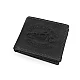 Portofel barbatesc piele 9,5x12 cm - Negru (1 Bucată)