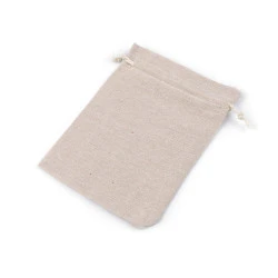Săculeț de in 13x18 cm - Ecru (1 Bucată)