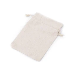 Săculeț de in 13x18 cm - Ecru deschis (1 Bucată)
