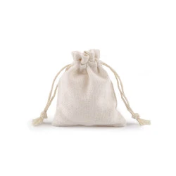 Săculeț de in 7x9 cm - Ecru (1 Bucată)