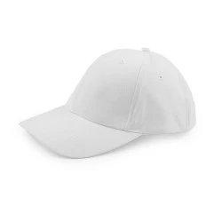 Șapcă unisex din bumbac - Alb (1 Bucată)