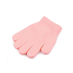 Mănuși tricotate pentru copii - Roz pudrat (1 Pereche)