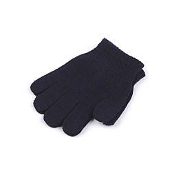 Mănuși tricotate pentru copii - Bleu pal (1 Pereche)