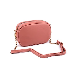 Geanta crossbody dama/fete 13,5x20 cm - Roz pudrat (1 Bucată)