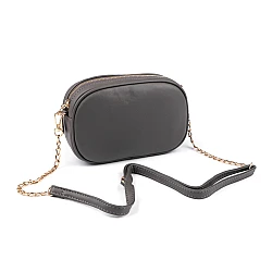 Geanta crossbody dama/fete 13,5x20 cm - Gri neutral (1 Bucată)