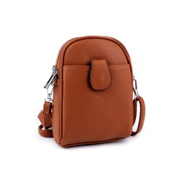 Geanta crossbody dama/fete 14x19 cm - Maro coniac (1 Bucată)