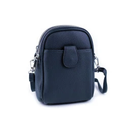 Geanta crossbody dama/fete 14x19 cm - Albastru închis (1 Bucată)