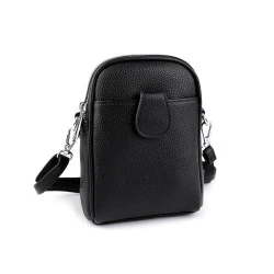 Geanta crossbody dama/fete 14x19 cm - Negru (1 Bucată)
