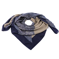 Eșarfă 105x105 cm - Albastru închis (1 Bucată)