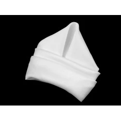 Batista de buzunar - Alb (1 Bucată)