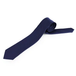Cravată din microfibră - Albastru închis (1 Bucată)