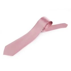 Cravată satin - Roz pudrat (1 Bucată)