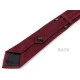 Cravată din microfibră - Bordo (1 Bucată)