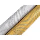 Organza cu sclipici, latime 48 cm - Auriu (9 Metri)