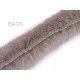 Blană sintetică decorativă, lățime 3 cm - Bej deschis (1 Metru)