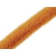 Blană sintetică decorativă, lățime 3 cm - Bej deschis (1 Metru)
