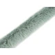 Blană sintetică decorativă, lățime 3 cm - Bej deschis (1 Metru)