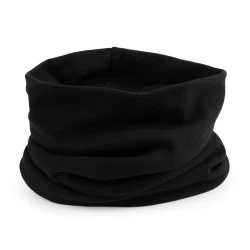 Caciula din bumbac  / fular unisex - Negru (1 Bucată)