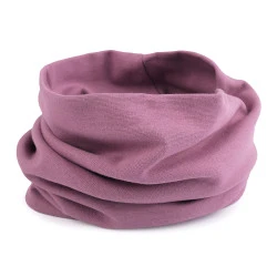 Caciula din bumbac  / fular unisex - Roz vintage (1 Bucată)