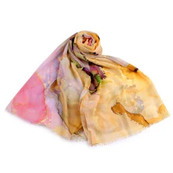 Esarfa / șal 70x175 cm - Galben muștar (1 Bucată)