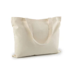 Geanta textila din bumbac decorabila 47x38 cm - Ecru deschis (1 Bucată)