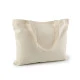 Geanta textila din bumbac decorabila 47x38 cm - Alb natural (1 Bucată)