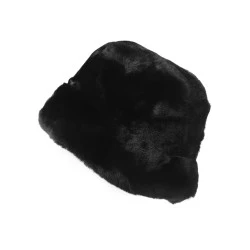 Pălărie de blană - Negru (1 Bucată)
