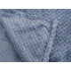 Patura microflanel structurata 150x200 cm - Violet (1 Bucată)