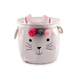 Coș de depozitare - Alb natural (1 Bucată)