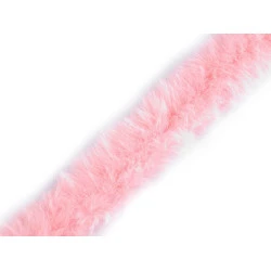 Blana sintetica 1,5 cm - Roz deschis (1 Metru)