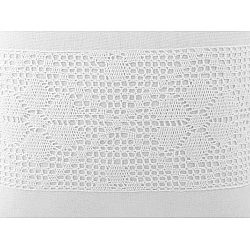 Fata de perna cu dantela 45x45 cm - Alb natural (2 Bucăți)