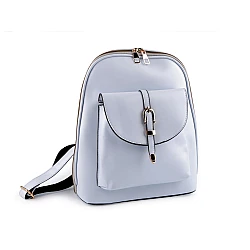 Rucsac/geanta de dama 27x31 cm - Bleu gheață (1 Bucată)