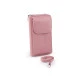 Portofel crossbody cu buzunar pentru telefon mobil 11x19cm - Negru (1 Bucată) Portofel crossbody cu buzunar pentru telefon mobil 11x19cm - Negru (1 Bucată)