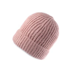 Caciula de iarna unisex - Roz pudrat (1 Bucată)